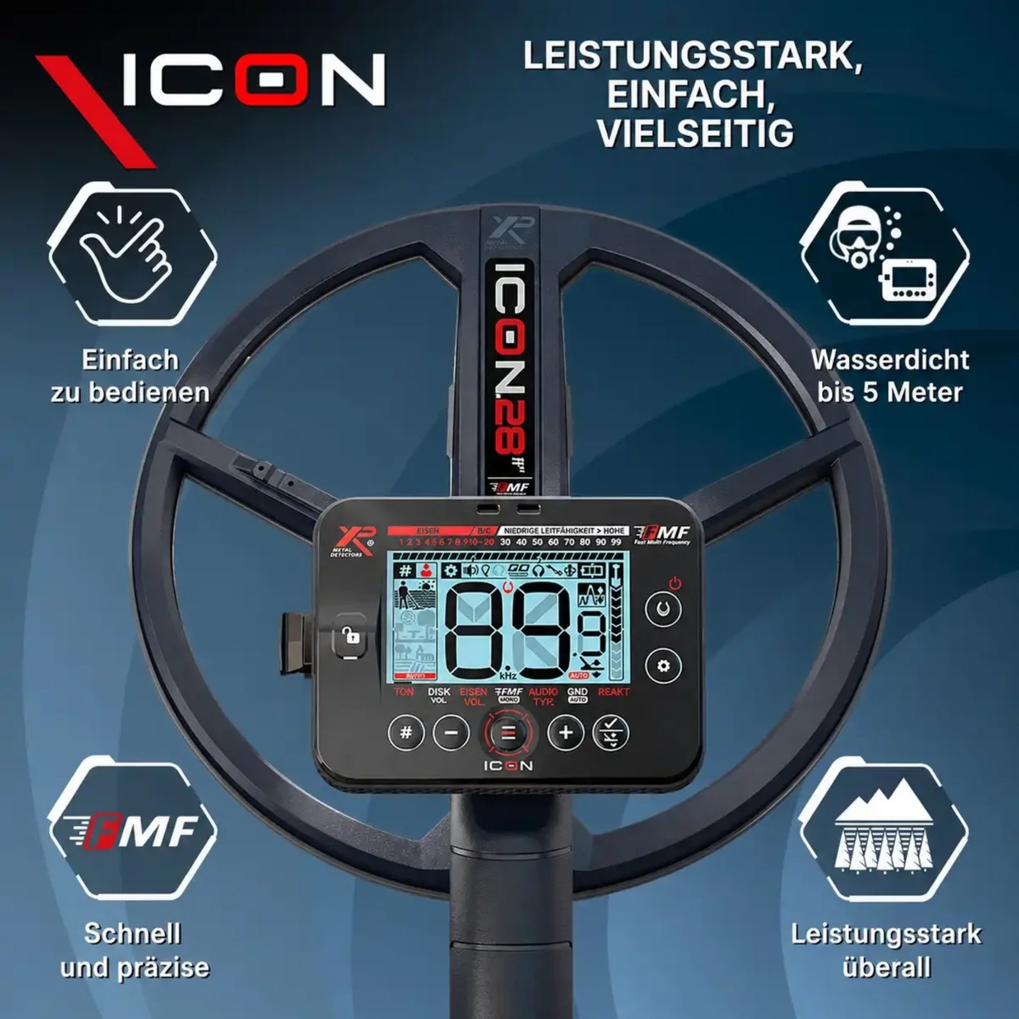 XP ICON Metal Detector - Image 3