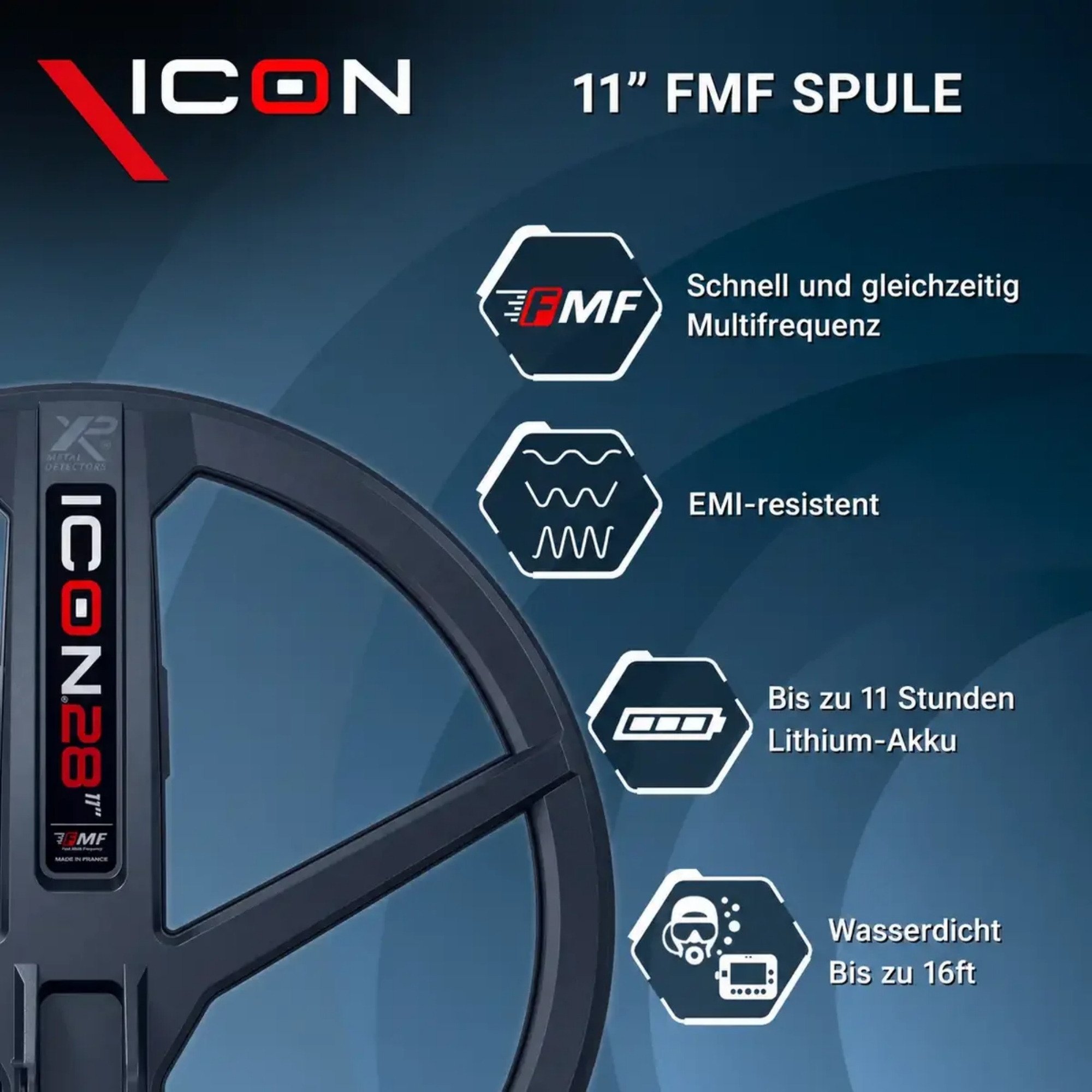 XP ICON Metal Detector - Image 5